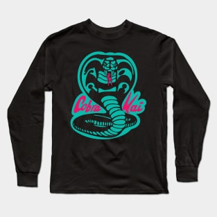 cobra kai highlight color Long Sleeve T-Shirt